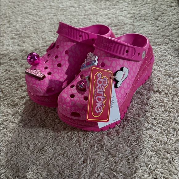 Barbie Pink Patterned Kids Sandals - Picture 3 of 5